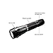 Smith & Wesson Delta Force LED Flashlight 374 Lumens Waterproof Weapon Mountable Tactical Hunting Camping Hiking Fishing Emergency Everyday Compact