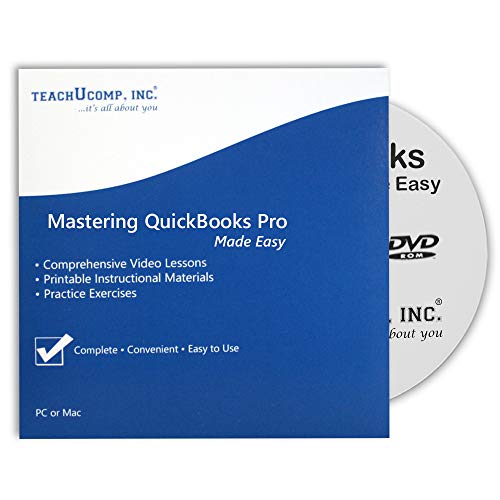 image for Learn QuickBooks Desktop Pro 2019 DVD-ROM Training Tutorial Course- Vi