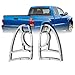 E-Autogrilles Triple Chrome Plated Taillight Trim Bezels Cover for 05-15 Toyota Tacoma (67-0504)