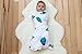 Ultra Soft Muslin Swaddle Blankets Butterflies by Margaux & May - 47 x 47 inch - Perfect Baby Shower Gift