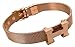 HM0103 H Logo Mesh Bracelet Rose Gold US SELLER