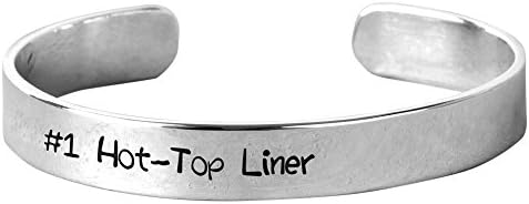 #1 Hottop Liner - Unisex Hand-Stamped Aluminium Bracelet