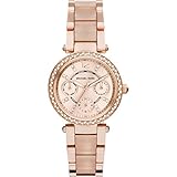 Michael Kors Watches Mini Parker Multifunction Stainless Steel Watch