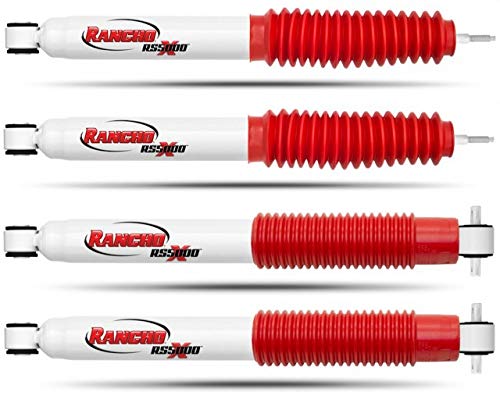 Rancho RS5000X Gas Shocks set - 07-15 Jeep Wrangler JK