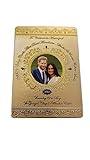 H.r.h. Prince Harry and Meghan Markle Royal Wedding Magnet Foil / 19th May 2018 Commemorative British UK Royalty Souvenir