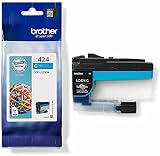 Brother LC-424C Cyan Ink Cartridge Standard Yield Single Pack Brother Genuine view 2