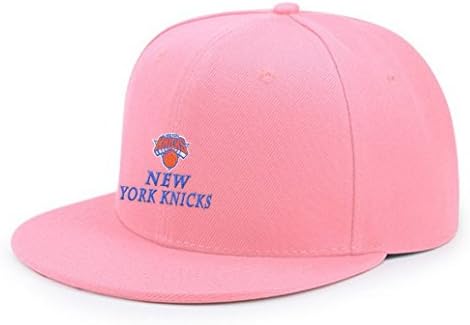 Flashers New York Best Team Knicks Embroidered Snapback Adjustable Baseball Cap Soft Pink