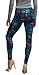 LMB Lush Moda Extra Soft Leggings With Designs- Variety Of Prints - 136F,Aztec Multi Ornament,One Size fits Most (XS - XL)