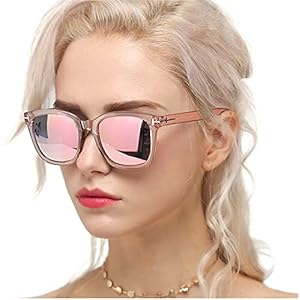 Myiaur Fashion Sunglasses For Women Polarized Driving Anti Glare 100 Uv Protection Stylish Design