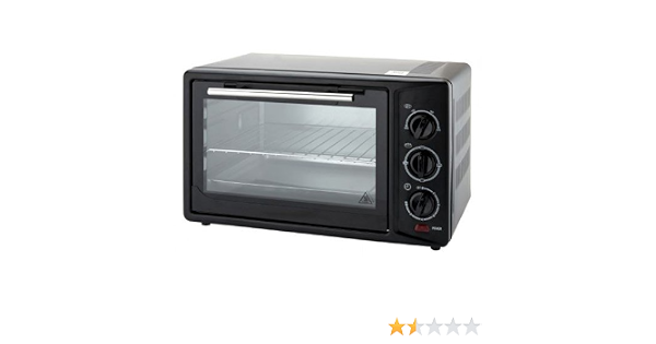 COMELEC HO-2605CL - Horno (Convección, 26L, 1500W), color negro :  Amazon.es: Hogar y cocina