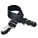 DoHope Stocking Clip Garter Straps Adjustable Suspender Accessories for Hosiery (2 Pairs, Black with 1 Garter Buckle & 1 Suspender Buckle)