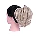 OUBECA Tousled Synthetic Hairpiece Scrunchies Straight Elastic Updo Scrunchy Bun For Women (24H613)