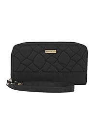 Travelon bloqueo RFID Firma acolchado teléfono embrague portafolios