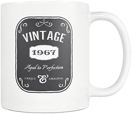 51st Birthday Gift - 1967 Vintage Coffee Mug - Whiskey, Bourbon 11oz Tea cup - Great Gift For Dad, Grandpa, Brother, Co-worker
