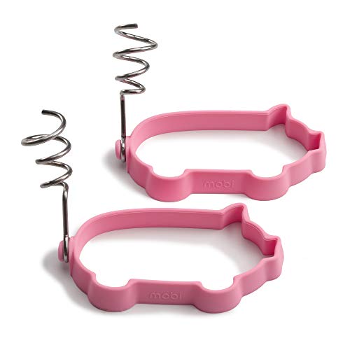 Mobi LPPM Little Piggy Silicone Pancake Mold, Pink
