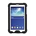 Poetic TurtleSkin Heavy Duty Protection Silicone Case with Sound-Amplification Feature for Samsung Galaxy Tab 3 Lite 7.0 and Galaxy Tab E Lite 7.0, Black