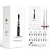 Blackhead Remover, Acne Extractor Kit Muzili Electric Pore Vacuum Cleaner for All Skins with USB Port, Upgrade Cold & Hot Compress, 3 IPL Beauty Lamps, 5 Adjustable Suction Force, 8 Replaceable Probes