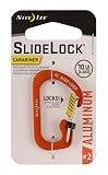 Nite Ize CSLA2-19-R6 SlideLock Carabiner, #2, Orange