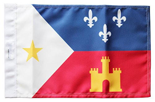 Acadiana - 9" x 13" Motorcycle Flag