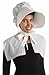 Rubies White Colonial Bonnet for Adults, Women's No Size