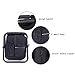 Genenic Fishing Backpack Chair,Portable Camping Stool,Foldable Backpack Stool with Double Layer Oxford Fabric Cooler Bag for Fishing,Beach,Camping,House and Outing (Black)