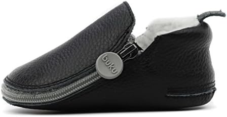 Buku Babies Genuine Leather Suede Baby Shoes Girls & Boys Walkers Crib Shoes Moccasins Booties