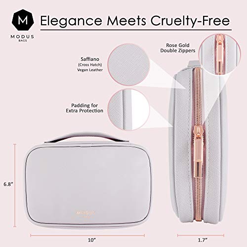 MODUS BAGS Travel Jewelry Organizer, Large Capacity Case for Tangle