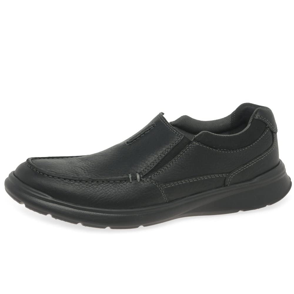 Clarks Men's Cotrell Free Loafer, Black Oily Lea, 10.5 UK