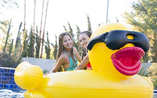 Giant Derby Duck Inflatable Pool Float by GAME