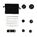 TEQSTONE 8-in-1 Clip-On Cell Phone Camera Lens Kit, 1 x 0.65X Macro& Wide Lens+ Fisheye Lens 180°+ Telephoto Lens 2X+ CPL Lens + Super Fisheye Lens 235°& 19X Macro Lens+ 0.4X Super Wide Angle Lens