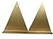 WGX Shelf Brackets,Wall/Display Shelf Hung Bracket DIY Shelf (Gold) 2pcs-Pack