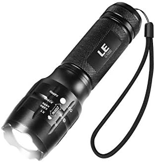 Led懐中電灯 フラッシュライト ハンディライト 強力 軍用 超高輝度 ズーム式 5つ点灯モード 電池式 物品 軽量 停電対策 緊急用 キャンプ 登山 防災 夜釣り 新型