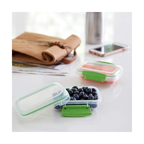 Sistema-New-Home-Kitchen-Storage-Organisation-Gift-Pack-18-Food-Storage-Containers-with-Lids-Lunch-Boxes-Meal-Prep-Containers-Pantry-Storage-Microwave-Food-Steamers-More-BPA-Free Sistema New Home Kitchen Storage & Organisation Gift Pack | 18 Containers | Lunch Boxes, Meal Prep Containers, Pantry…