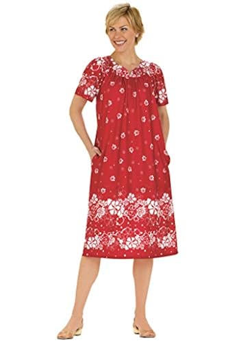 Plus Size Moo Moo Dress Definition AmeriMark Women's Women's Plus