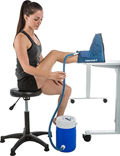 image for Aircast Cryo/Cuff Cold Therapy: Ankle Cryo/Cuff with Non-Motorized (Gr