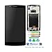 Teseko LCD Display Touch Screen Digitizer + frame For LG G4 H810 H811 H815 VS986 LS991 ( Black with High quality tools )