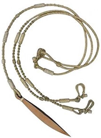 Natural Rawhide Braided Romal Reins With Leather Popper