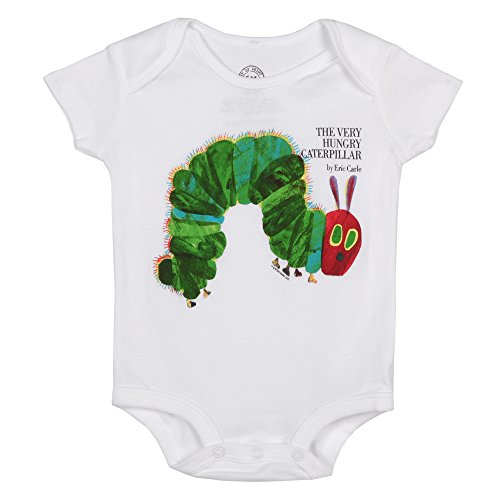 UPC 843653086409, Out of Print The Very Hungry Caterpillar Baby White Onesie (18 - 24 months)