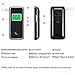 Breathalyzer Anntoo Professional Grade Portable Digital Alcohol Tester with 5 Mouthpieces for Personal Use - Black