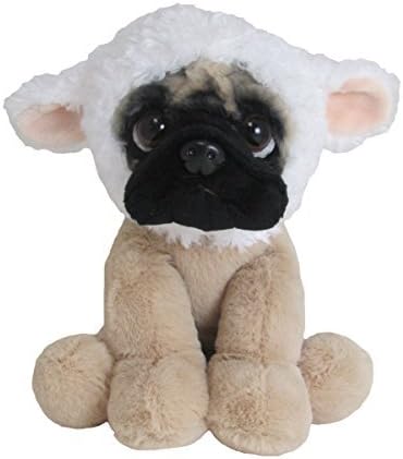 Doug the Pug Lamb Hat &amp; Collar Plush by Doug the Pug