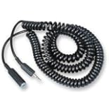 kenable COILED 3.5mm Stereo Jack to Socket Headphone Extension Cable Lead 4m