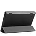 Fire HD 7 (2014 Model) Case - Poetic Fire HD 7 Case [Slimline Series] - [Lightweight] [Ultra-slim] PU Leather Slim-Fit Trifold Cover Stand Folio Case for Amazon Fire HD 7 (2014 Model) 4th Gen Only - Black , Will Not Fit Fire 7