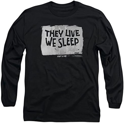 Long Sleeve: They Live - We Sleep Longsleeve Shirt Size S