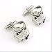 Gift For Men: Star Wars Men's Cufflinks - Awesome Movie French Cuff Links for Mens - Perfect Wedding Groomsmen Gift ~ Favorite Movies Collection (Metallic Stormtrooper)