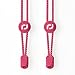 No Tie Shoelaces - Easy To Install Elastic Shoe Laces for Kids and Adults - Pink