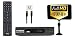 Digital Converter Box + Flat Antenna for Recording & Viewing Full HD Digital Channels for Free (Instant & Scheduled Recording, 1080P HDTV, HDMI Output, 7 Day Program Guide & LCD Screen) RF Cable primary