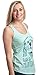 Ann Arbor T-shirt Co. This is My Otter Tank | Cute Otter Lover Top, Women's Racerback Workout Tank-(Racerback, M) Mint