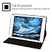 Hepix Floral iPad 9.7 Case 2018 2017 Peony Flowers iPad Air 2 Cases PU Leather Lightweight Protective iPad Air Case, Multi-Angle Stand with Auto Sleep/Wake
