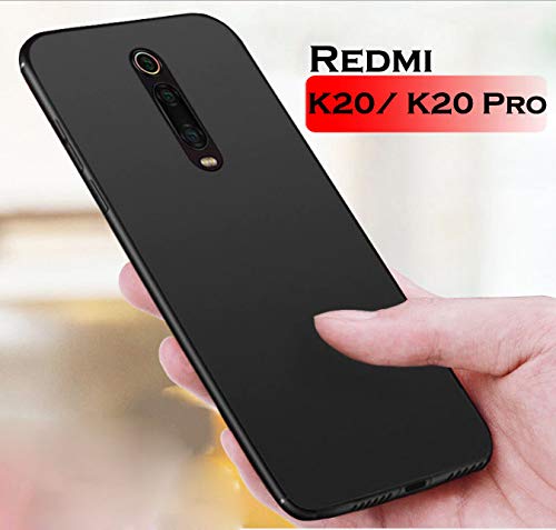 Mobistyle Ultra-Slim Non-Slip All Sides Protection Matte TPU Back Cover Case for Redmi K20 / K20 Pro (Black)