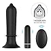 Vibrating Butt Plug, Male Vibrator Remote Control Anal Sex Toys Prostate Massager with 9 Vibrations Silicone P Spot Trainer Waterproof for Men Women Couple